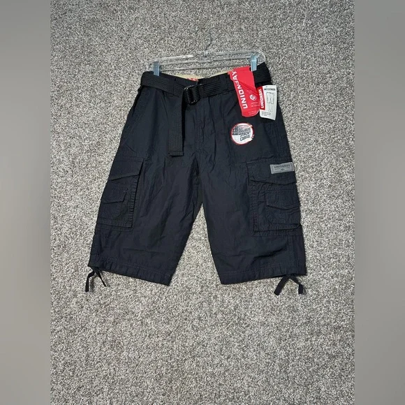 NWT Unionbay Men's Cordova Belted Messenger Cargo Short Size 30 - Picture 4 of 7
